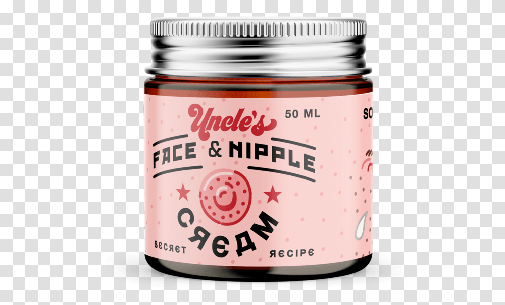Unele S Face Nipple, Label, Jar, Food Transparent Png