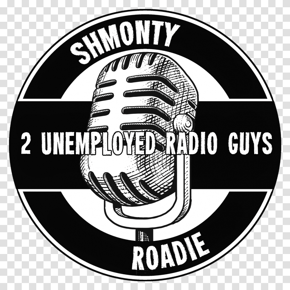 Unemployed Radio Guys Logo Emblem, Label, Sticker Transparent Png