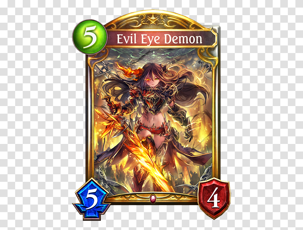 Unevolved Evil Eye Demon Evolved Evil Eye Demon Flauros Shadowverse, Person, Human, World Of Warcraft, Poster Transparent Png