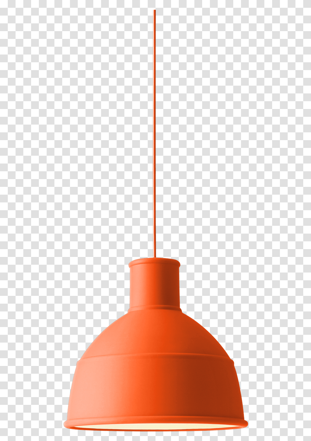 Unfold Orange Muuto Unfold Pendant Orange, Lamp, Candle, Weapon, Weaponry Transparent Png