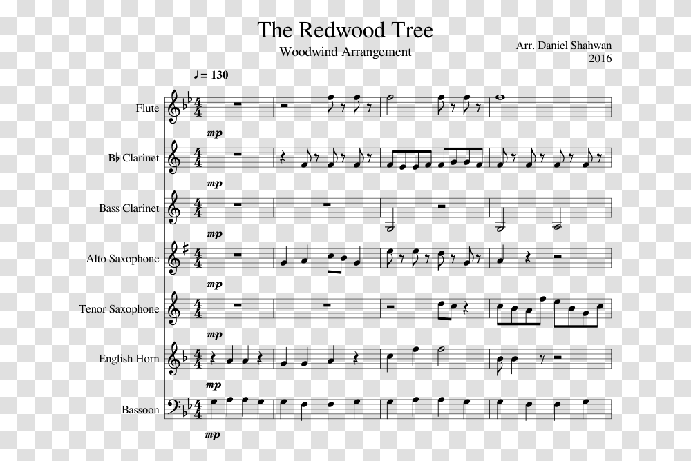 Unfounded Revenge Trumpet Sheet Music, Gray, World Of Warcraft Transparent Png