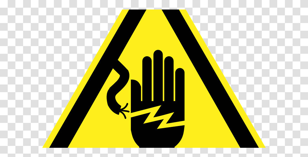 Ungrounded Electrical Systems And Shock Risk, Sign, Road Sign Transparent Png