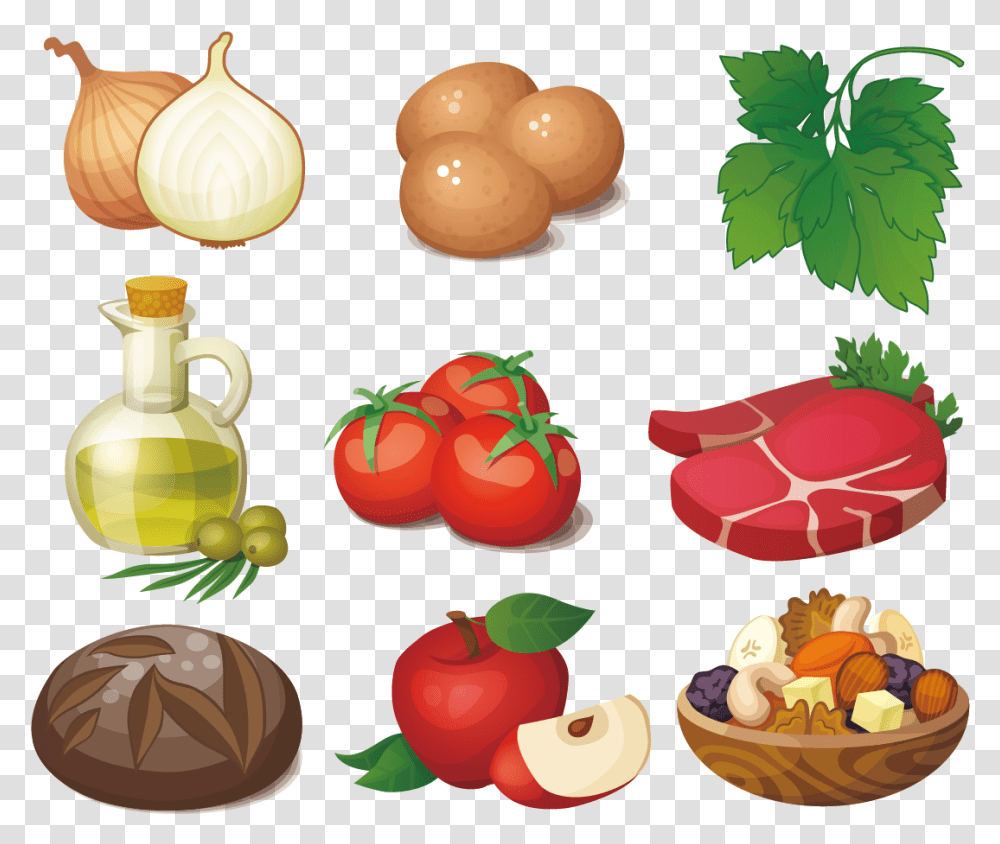Unhealthy Food Clipart Food Ingredient Clipart, Plant, Fruit, Vegetable, Produce Transparent Png
