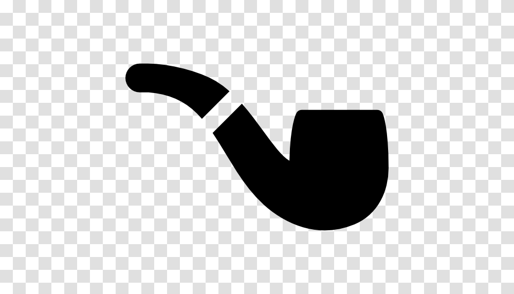 Unhealthy Pipe Smoker Smoking Tobacco Icon, Smoke Pipe, Silhouette, Hammer, Tool Transparent Png