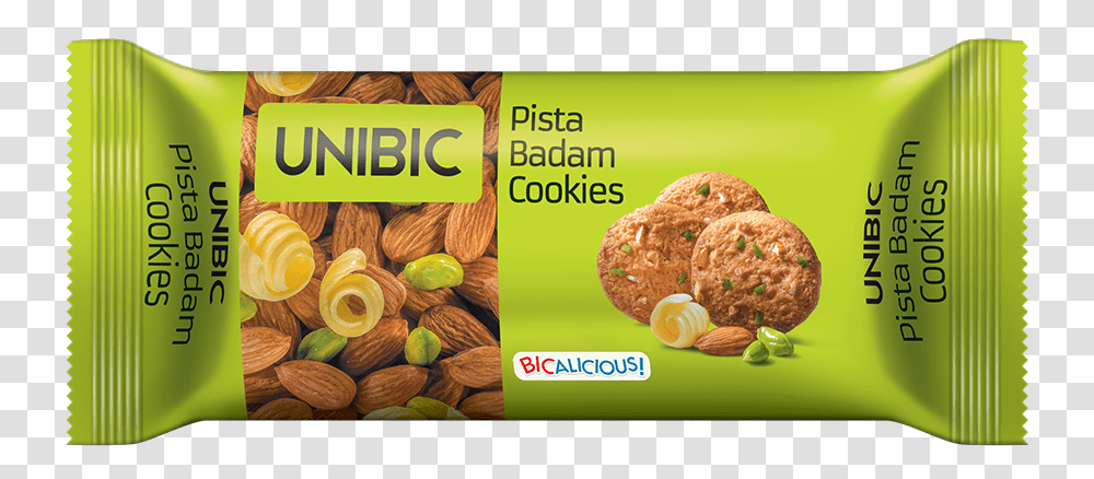 Unibic Pista Badam Cookies, Plant, Food, Nut, Vegetable Transparent Png