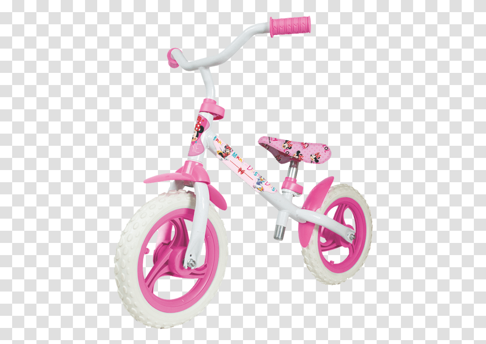 Unibike Bicicleta Sin Pedal Balance Bike Minnie Bicicleta Sin Pedales Peppa Pig, Vehicle, Transportation, Tricycle, Wheel Transparent Png