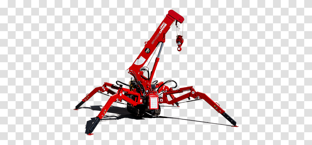 Unic Urw094 Crane Spider, Construction Crane, Lighting, Machine Transparent Png