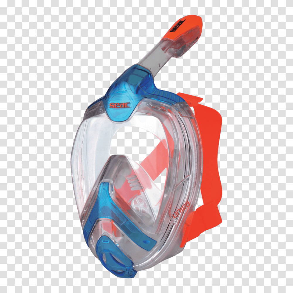 Unica Full Face Snorkel Mask, Apparel, Helmet, Hardhat Transparent Png