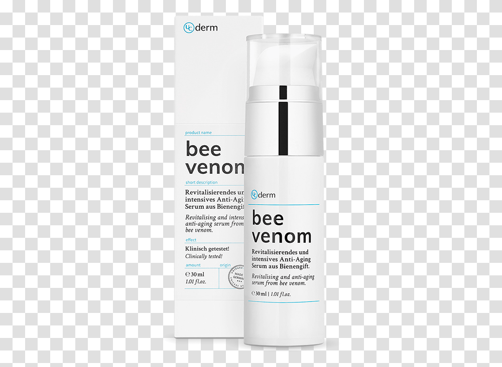 Unicare Product Image Of Ucderm Bee Venom Packaging Lotion, Cosmetics, Bottle, Deodorant, Shaker Transparent Png