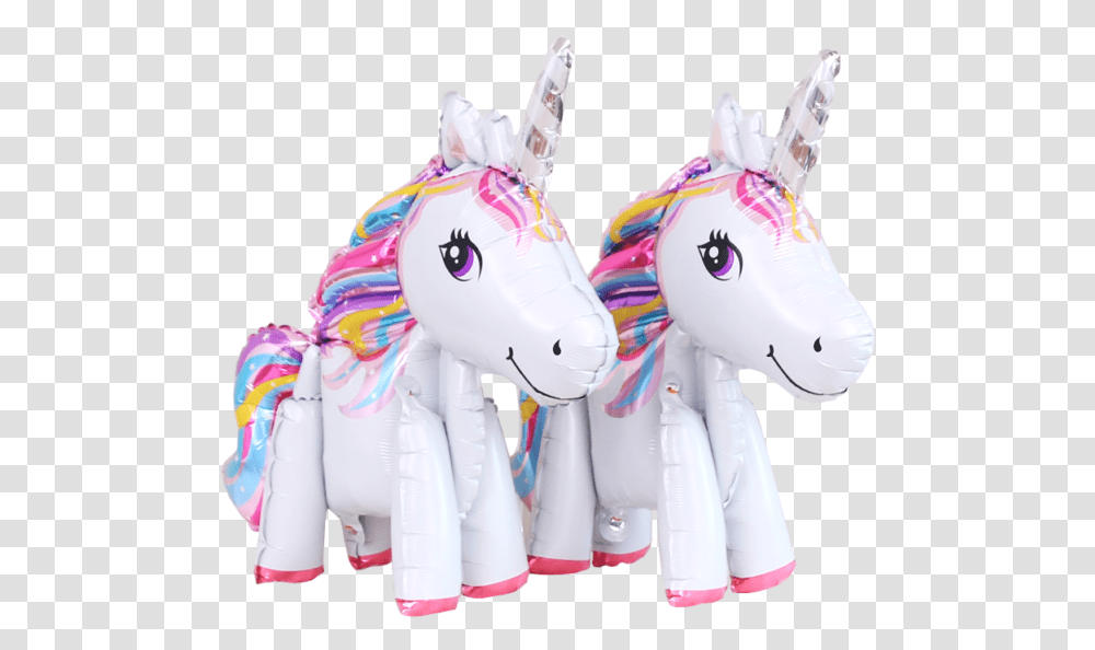 Unicorn 3d Balloon, Inflatable, Crowd, Costume Transparent Png