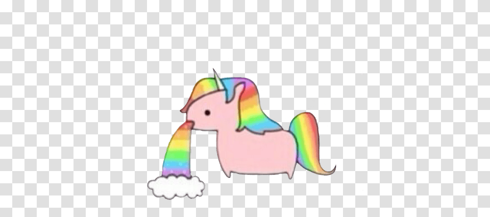 Unicorn And Rainbow 4 Image Cute Picture Clear Background, Graphics, Art, Animal, Mammal Transparent Png