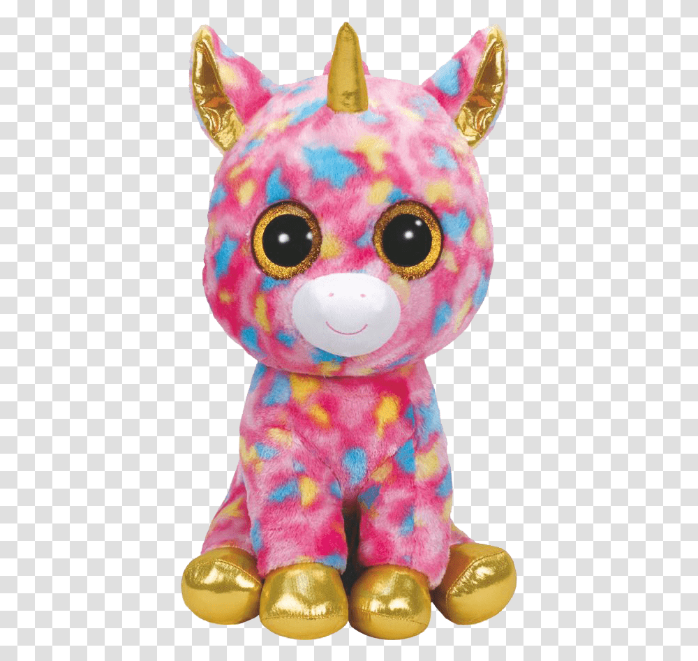 Unicorn Beanie Boo Large, Doll, Toy, Apparel Transparent Png