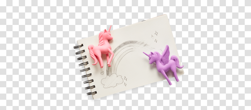 Unicorn Bff Cotton Candy Scented Erasers Animal Figure, Text, Diary, Rubber Eraser, Drawing Transparent Png