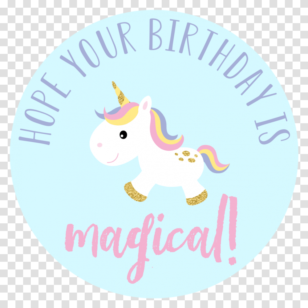 Unicorn Birthday Tag Unicorn Birthday Gift Tags, Tree, Plant, Logo Transparent Png