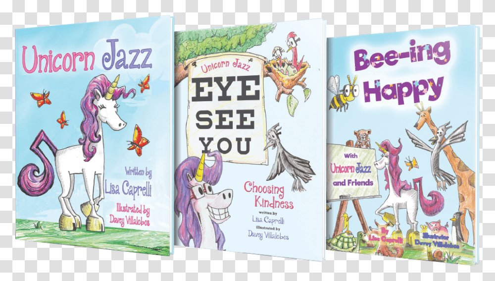 Unicorn Book Series Childrens Unicorn Books Unicorn, Bird, Animal, Giraffe, Flyer Transparent Png