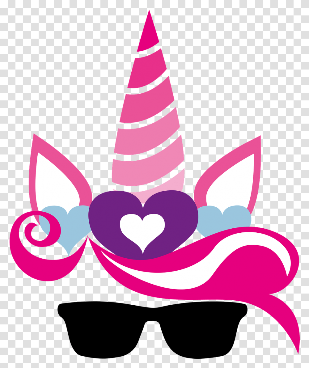 Unicorn Crown Flower Free Vector Graphic On Pixabay Happy 7th Birthday Unicorn, Cone, Plant, Aloe, Fir Transparent Png