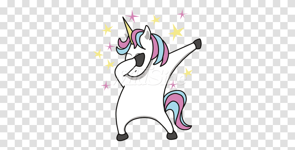 Unicorn Dab The Wild Side, Star Symbol, Poster, Advertisement Transparent Png