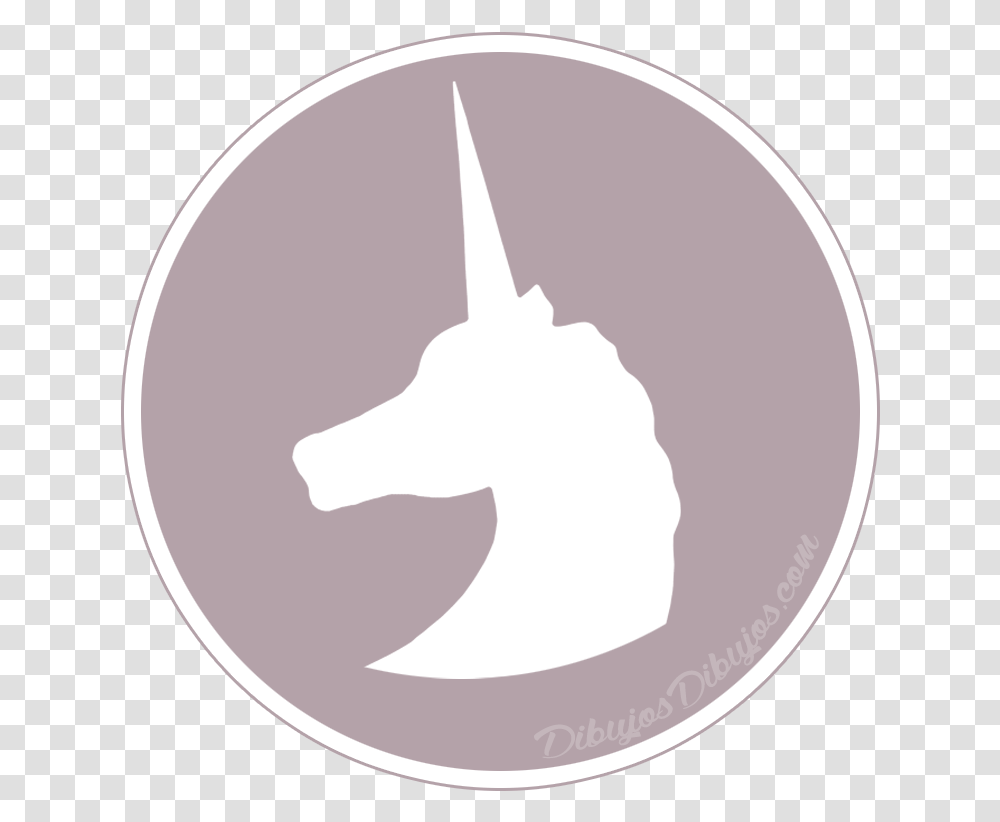 Unicorn Drawing Silhouette Symbol Donkey, Logo, Dish, Meal, Food Transparent Png