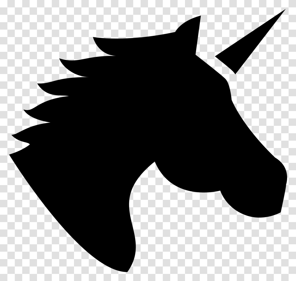 Unicorn Emoji, Gray, World Of Warcraft Transparent Png