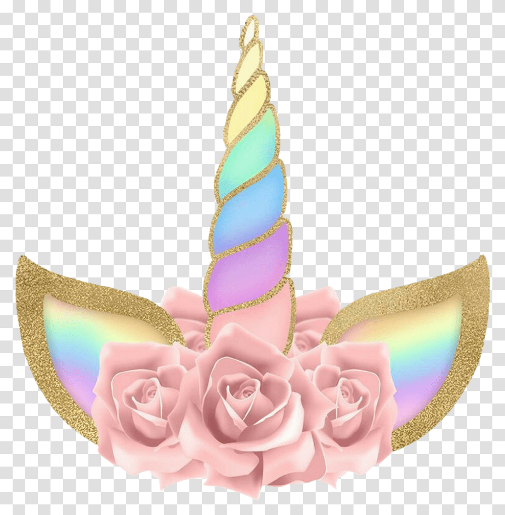Unicorn Face, Ornament, Pattern, Cone, Jewelry Transparent Png