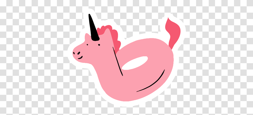 Unicorn Float Flat Mythical Creature, Mouth, Lip, Animal, Mammal Transparent Png