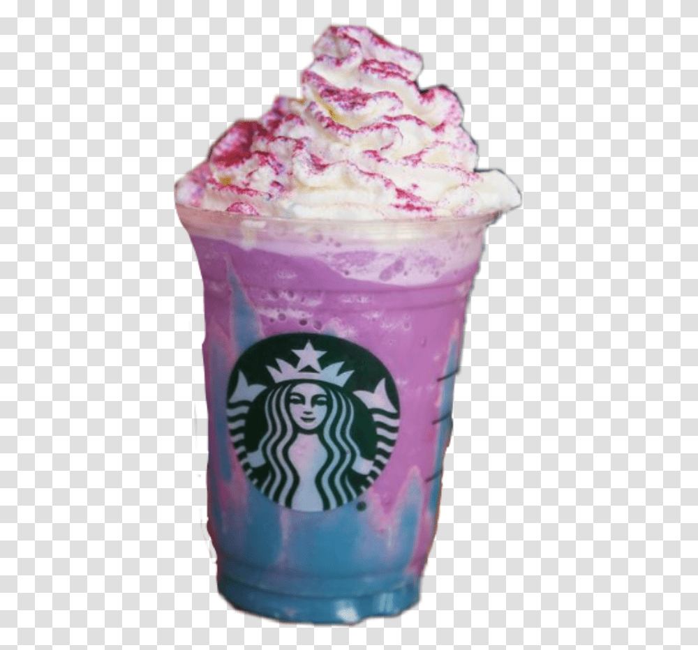 Unicorn Frappuccino Sweet Magical Starbucks Holiday Cups 2017, Juice, Beverage, Drink, Milkshake Transparent Png