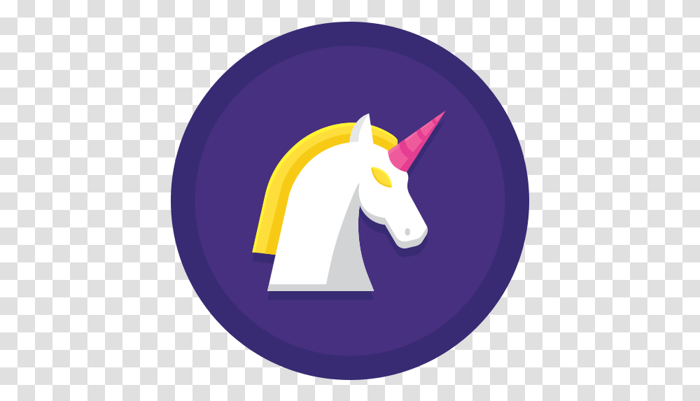 Unicorn Free Animals Icons Unicorn, Text, Symbol, Logo, Trademark Transparent Png