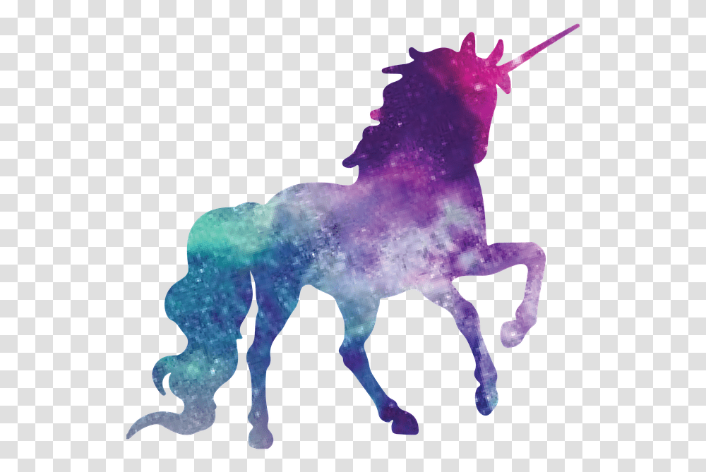 Unicorn Galaxy Unicorn Galaxy Star Space Magic, Purple, Animal, Mammal, Painting Transparent Png