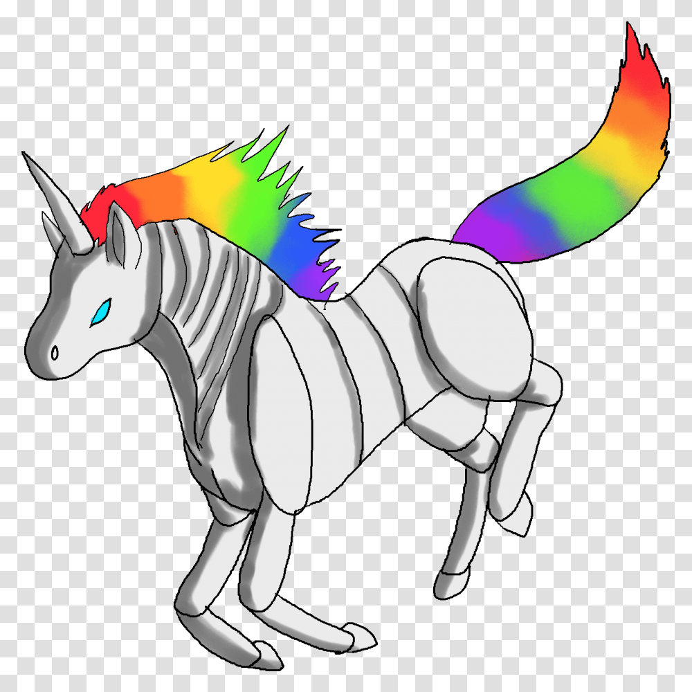 Unicorn Hd Cartoon, Horse, Mammal, Animal, Drawing Transparent Png