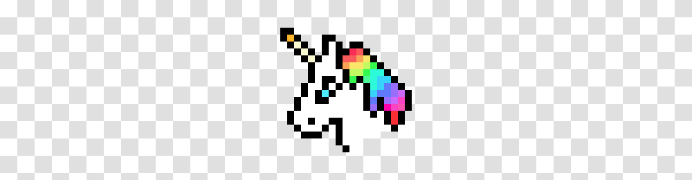 Unicorn Head Pixel Art Maker, First Aid, Pac Man Transparent Png