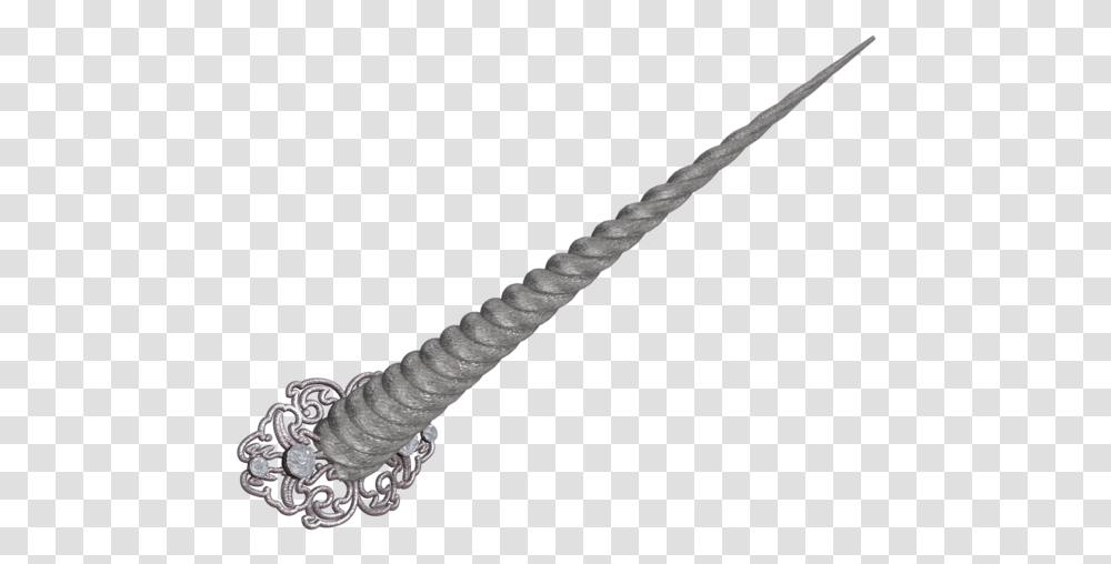 Unicorn Horn Narwhal Realistic Unicorn Horn, Weapon, Weaponry, Blade, Sword Transparent Png