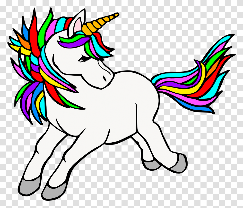 Unicorn Horse Icon Rainbow Unicorn Icon, Graphics, Art, Toy Transparent Png