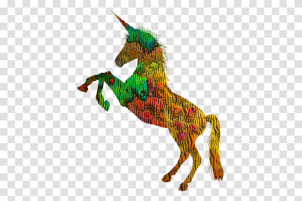 Unicorn Horse Rider Free Photo Horse Black And White Outline, Person, Metropolis Transparent Png