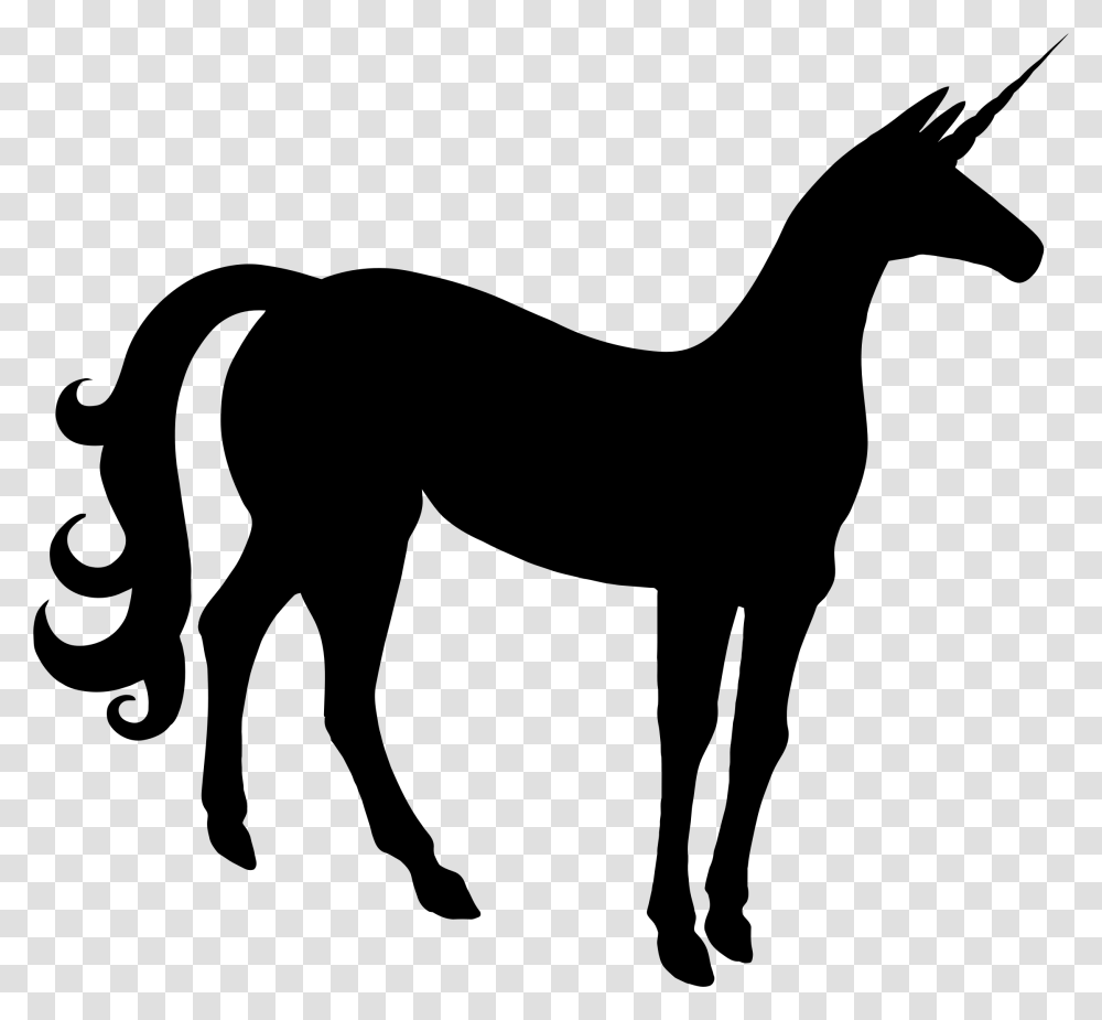 Unicorn Horse Silhouette Clip Art Boxer Dog Graphic, Gray, World Of Warcraft Transparent Png