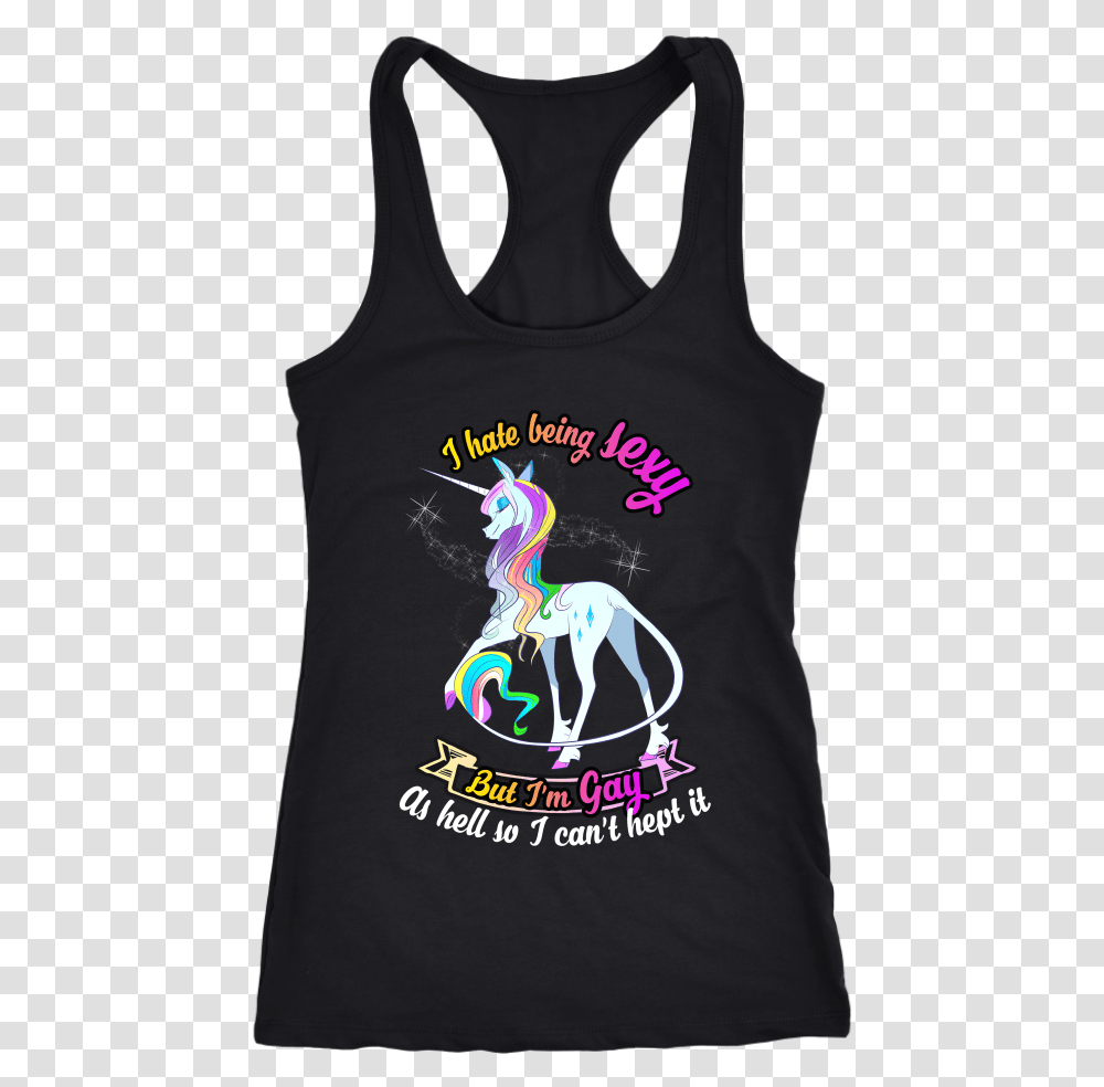 Unicorn I Hate Being Sexy But I'm Gay As Hell So I Margarita Bachelorette Shirts, Apparel, Tank Top, T-Shirt Transparent Png