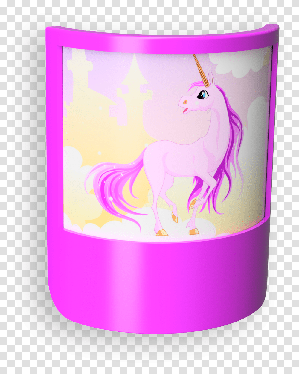 Unicorn Led Shade Night Light Pony, Bottle, Horse Transparent Png
