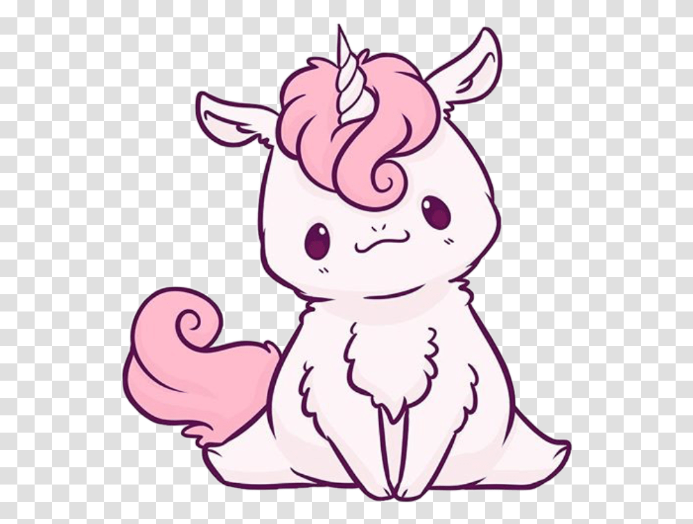 Unicorn Line Drawing Free Download Cute Kawaii Unicorn Drawings, Snowman, Winter, Outdoors, Nature Transparent Png