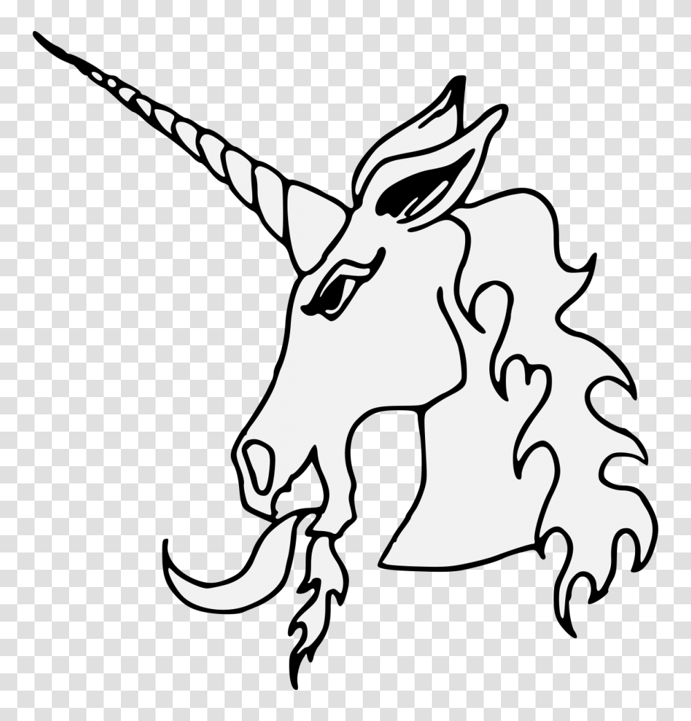 Unicorn, Mammal, Animal, Stencil, Wildlife Transparent Png