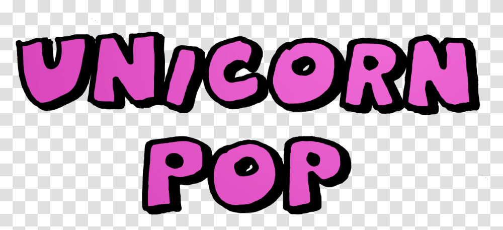 Unicorn Pop, Number, Alphabet Transparent Png