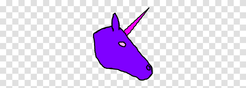 Unicorn Purple Big Clip Art, Person, Animal, Mammal, Mouse Transparent Png