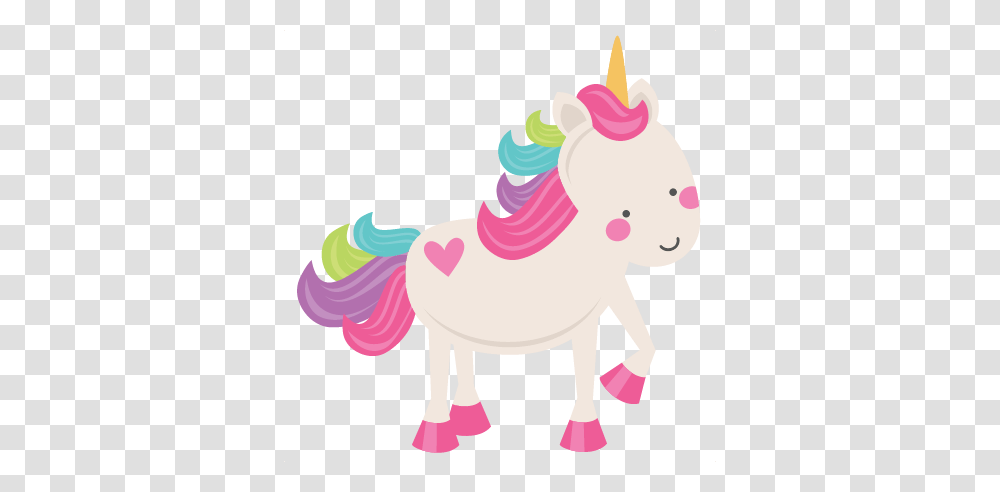 Unicorn Scrapbook Cute Clipart For Silhouette, Toy, Animal, Mammal, Purple Transparent Png