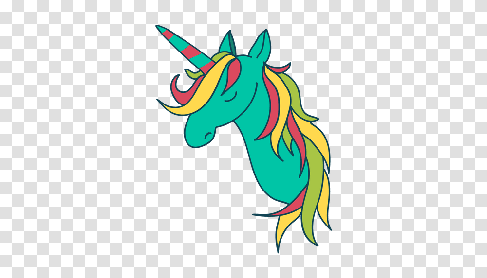 Unicorn Silhouette Animal, Dragon, Painting, Mammal Transparent Png