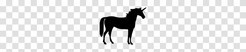 Unicorn Silhouette Von Teepack Spreadshirt, Gray, World Of Warcraft Transparent Png