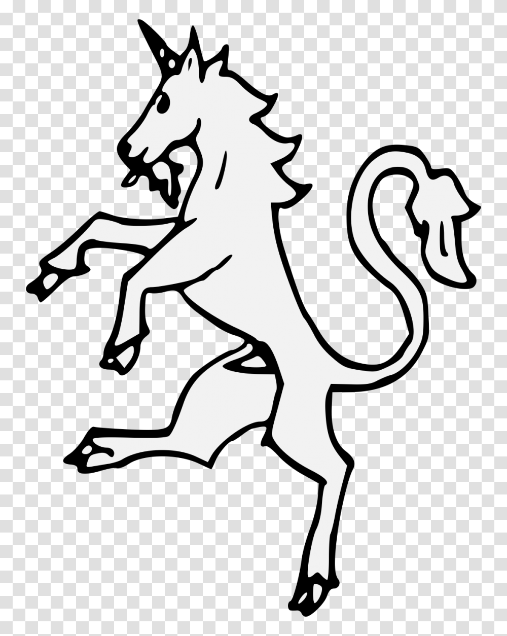 Unicorn, Stencil, Silhouette, Animal, Person Transparent Png