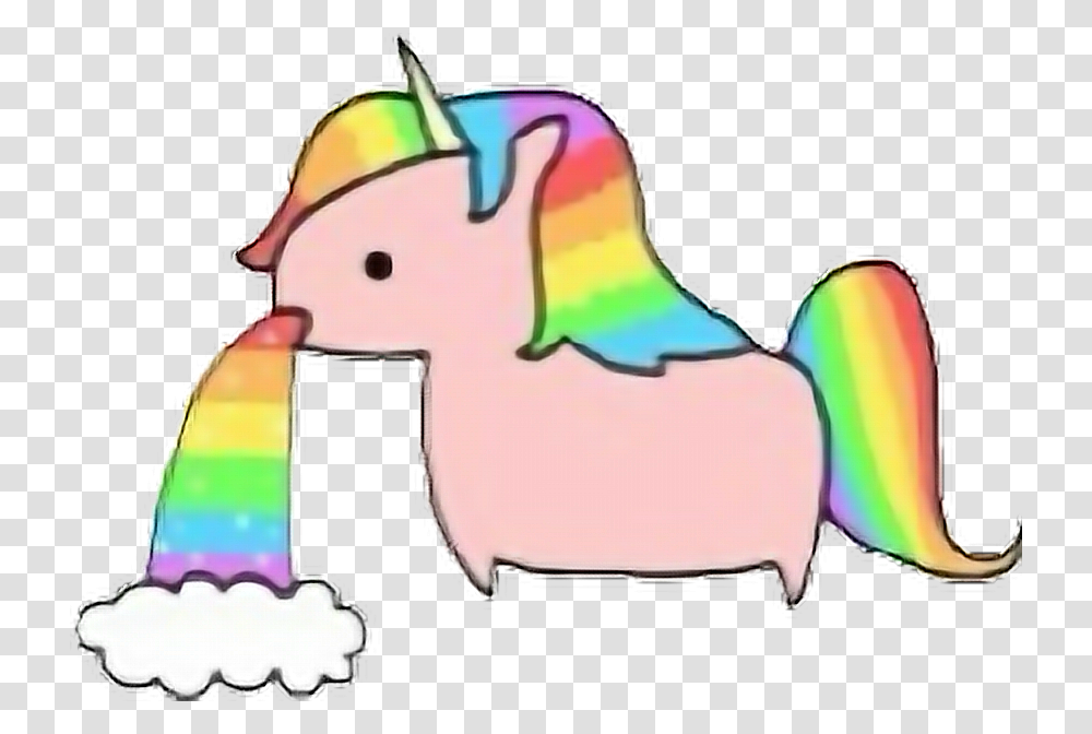 Unicorn Tumblr Rainbow Cute Unicorn, Mammal, Animal Transparent Png