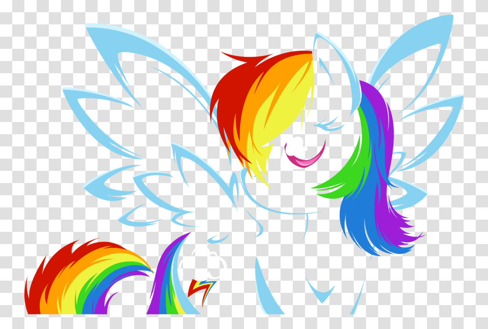 Unicorn Vector Rainbow Rainbow Crash, Pattern, Angry Birds Transparent Png