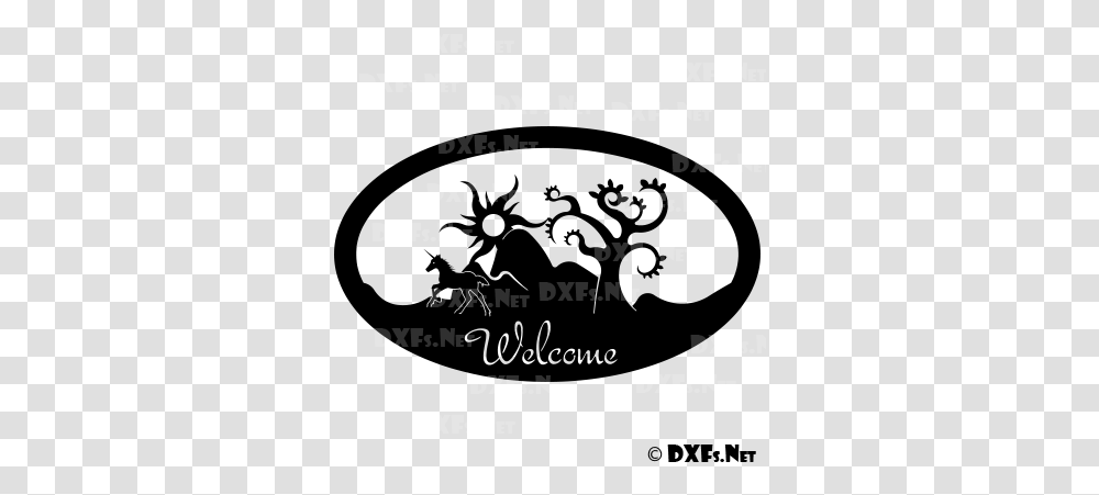 Unicorn Welcome Sign Design Ready To Cut Cnc Dxf Hummingbird Dxf, Text, Outdoors, Nature, Paper Transparent Png