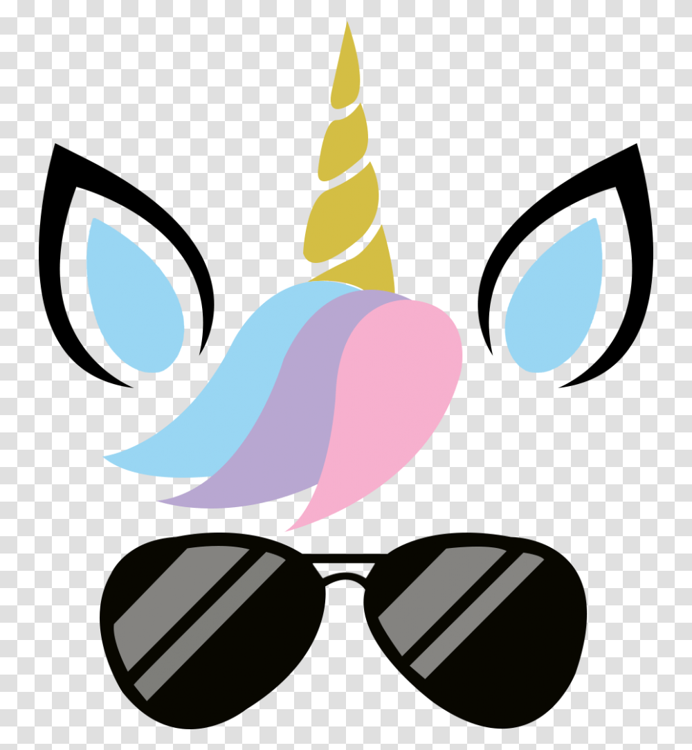 Unicorn With Glasses, Drawing, Hat Transparent Png