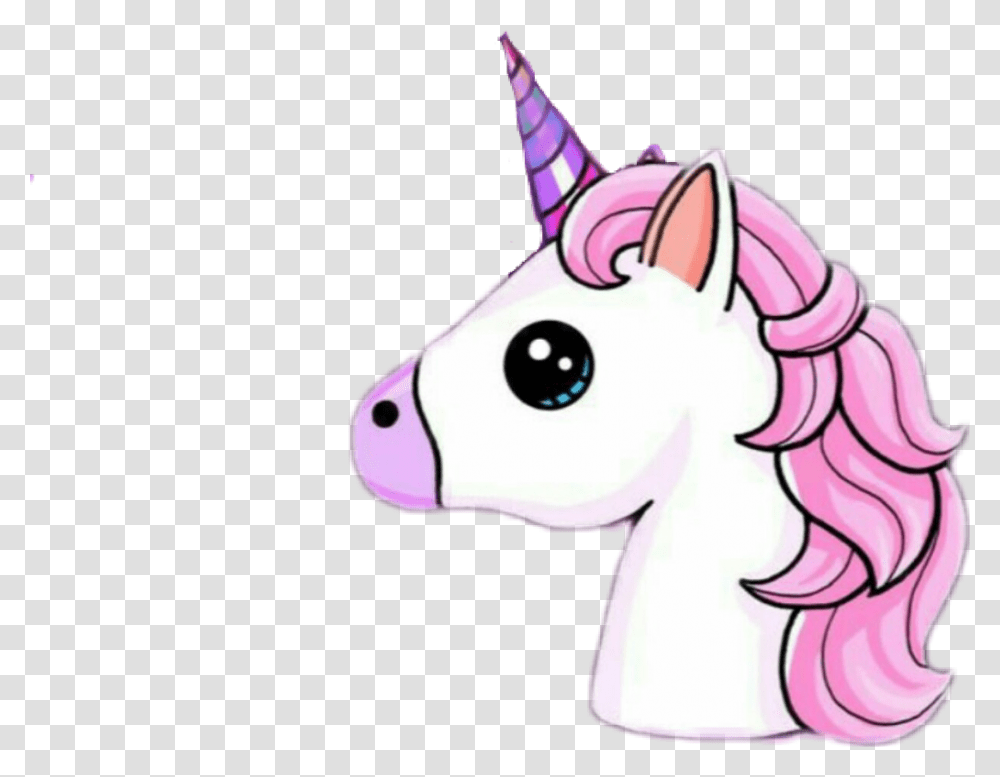 Unicornio Unicorn Emoji, Mammal, Animal, Figurine, Sweets Transparent Png