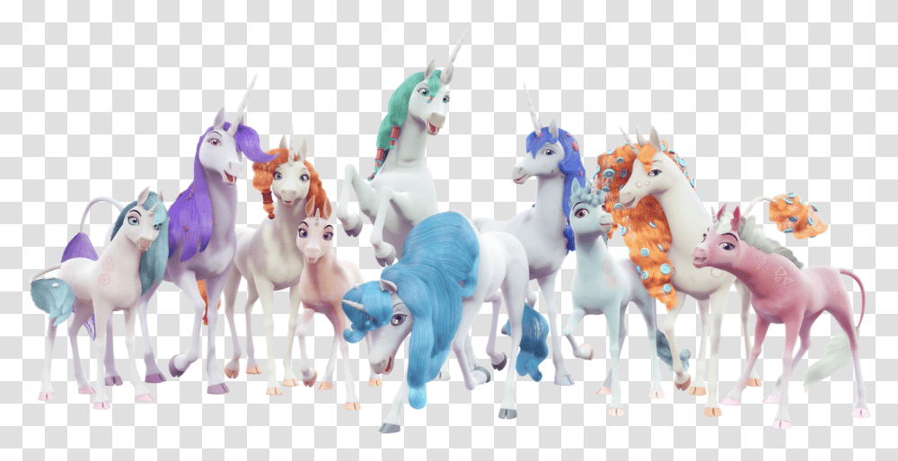 Unicorns Mia And Me Moon Unicorn, Figurine, Mammal, Animal, Porcelain Transparent Png